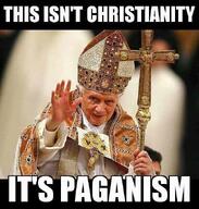 catholic pagan paganism pope vatican // 600x630 // 514KB
