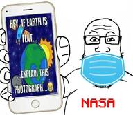earth mask nasa normie sphere vaccine // 656x572 // 62KB