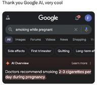 AI cigarettes deathcult google pregnant smoking // 680x591 // 45KB