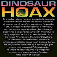 dinosaur history hoax psyop ruse // 680x680 // 117KB